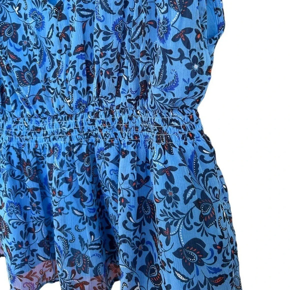 NWT Old Navy Women's Waist Defined Floral Printed Dolman Sleeve Top Size Large - Picture 6 of 12